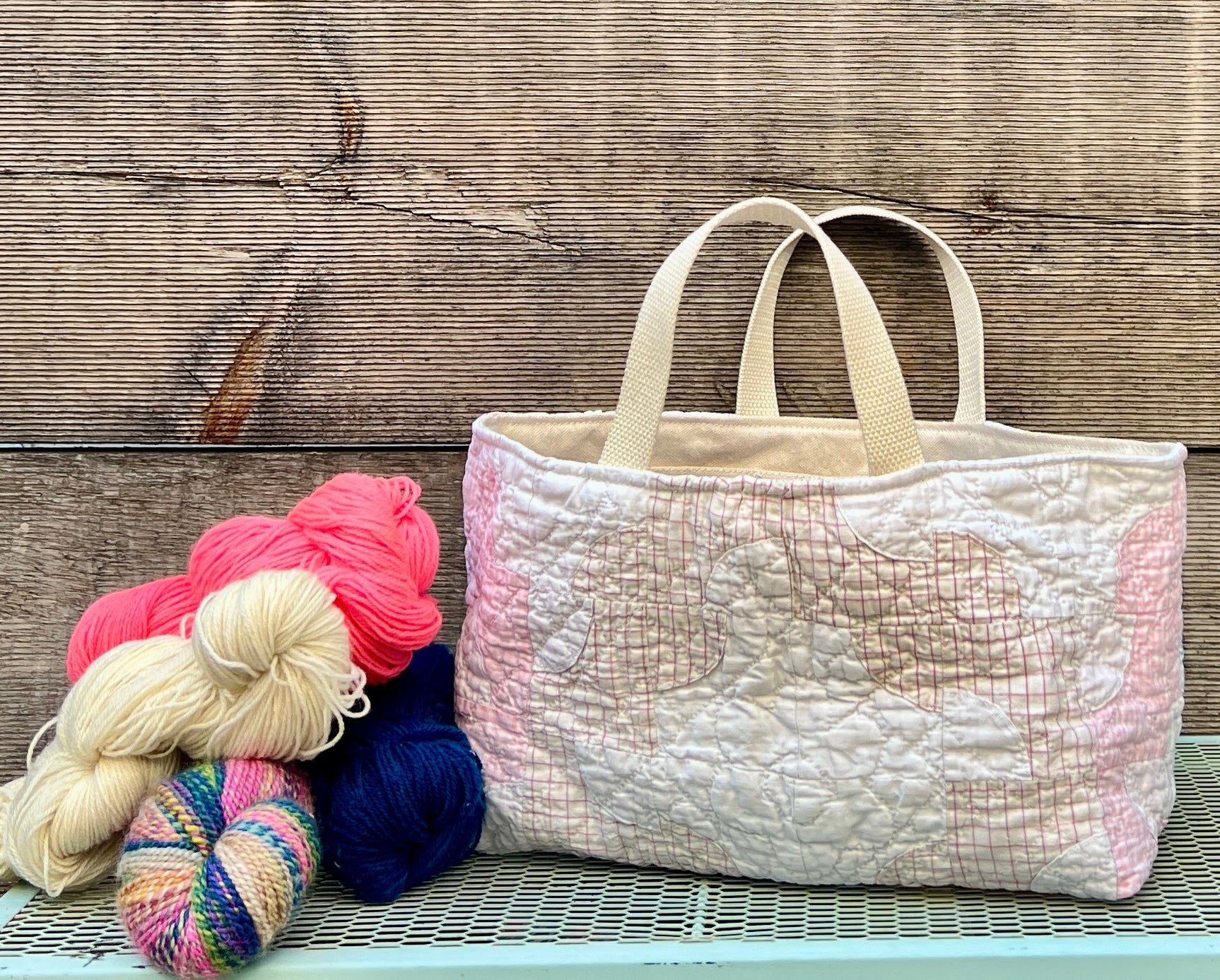 Maker Caddy XL (Gingham Drunkard's Path)