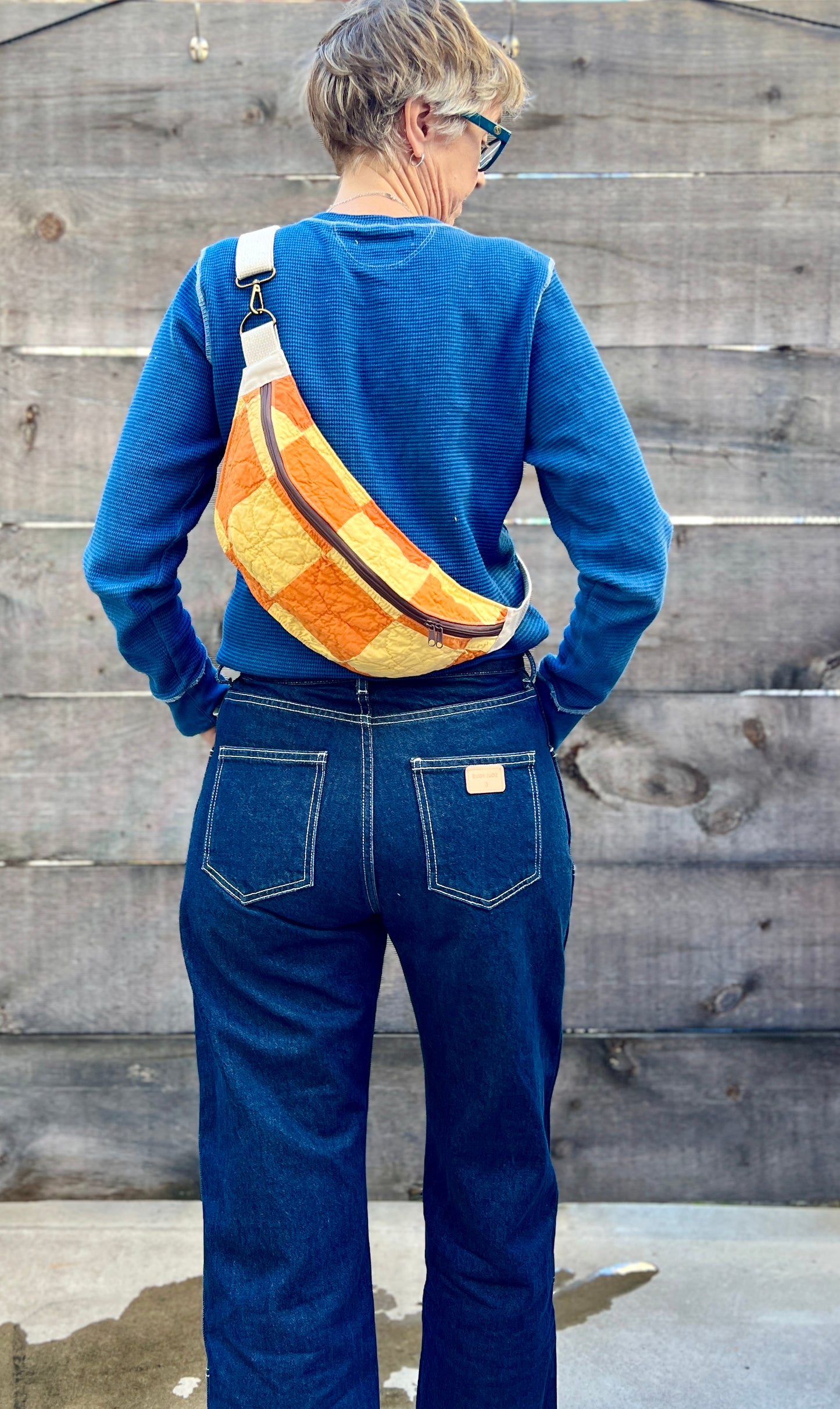 Sling Bag (Orange One Patch)