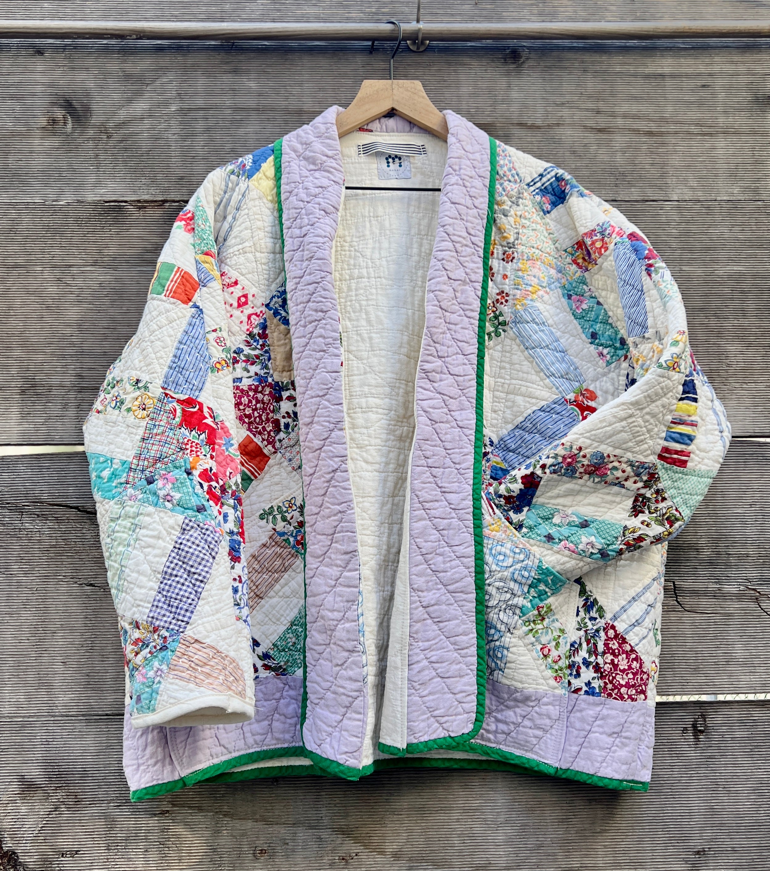 Quilt Coat (Feedsack Trellis)