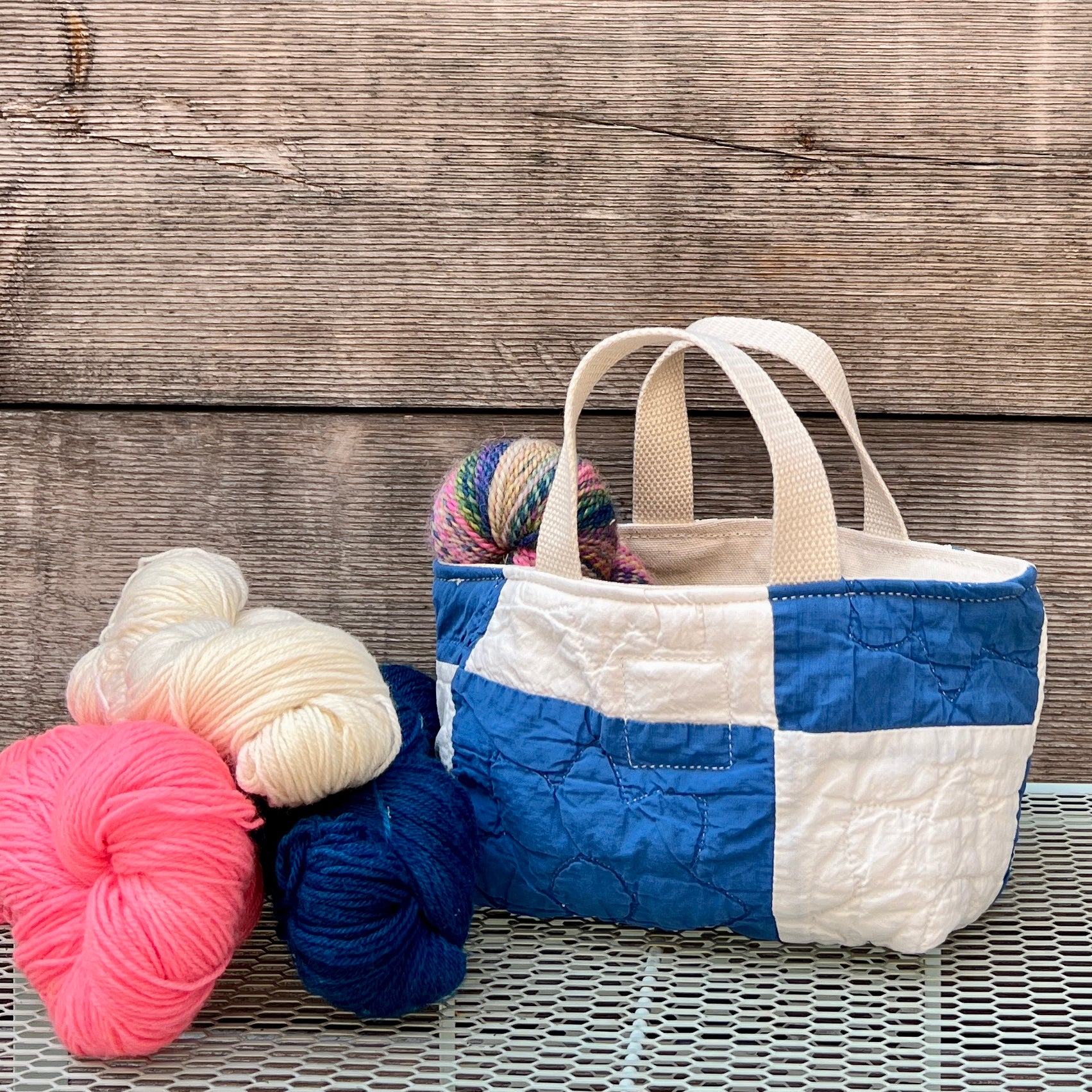 Maker Caddy Small (Blue Hearts & Gizzards)