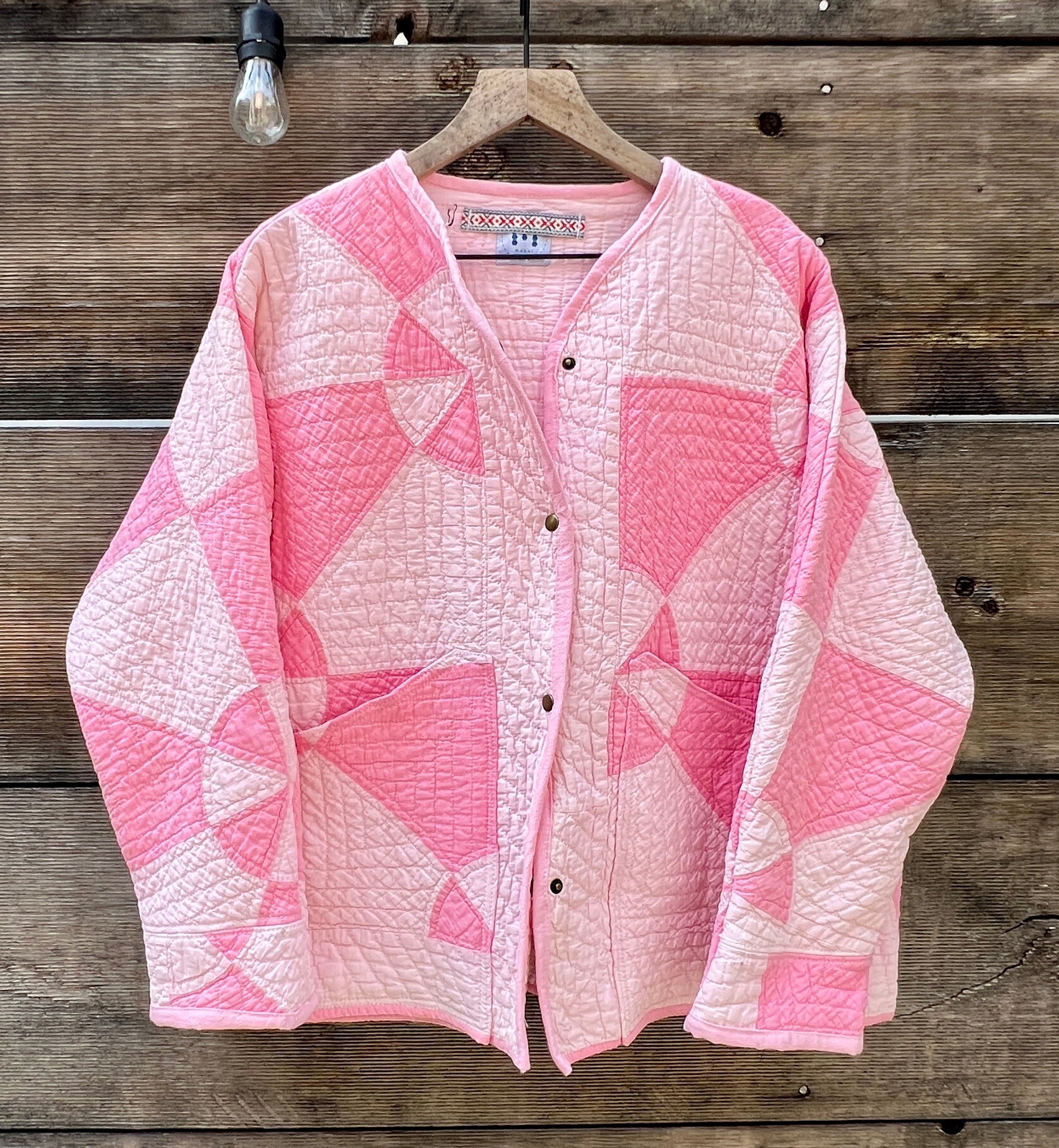 Quilt Coat (Pink Hearts & Gizzards)