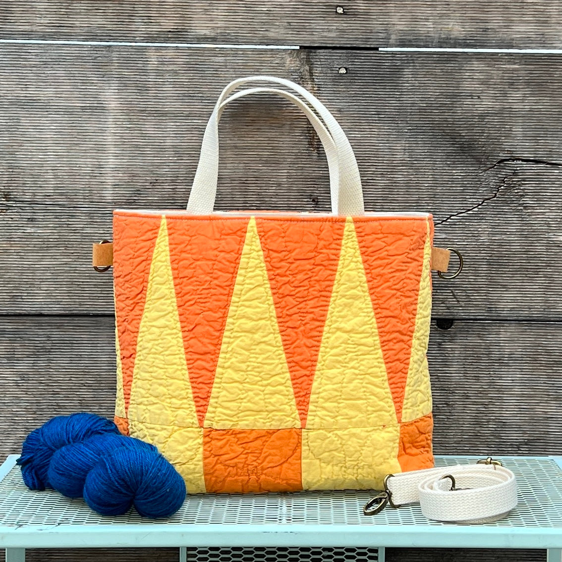 Studio Tote 2.0 (Orange One Patch)