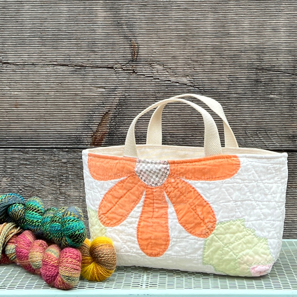 Maker Caddy Large (Orange Daisy)