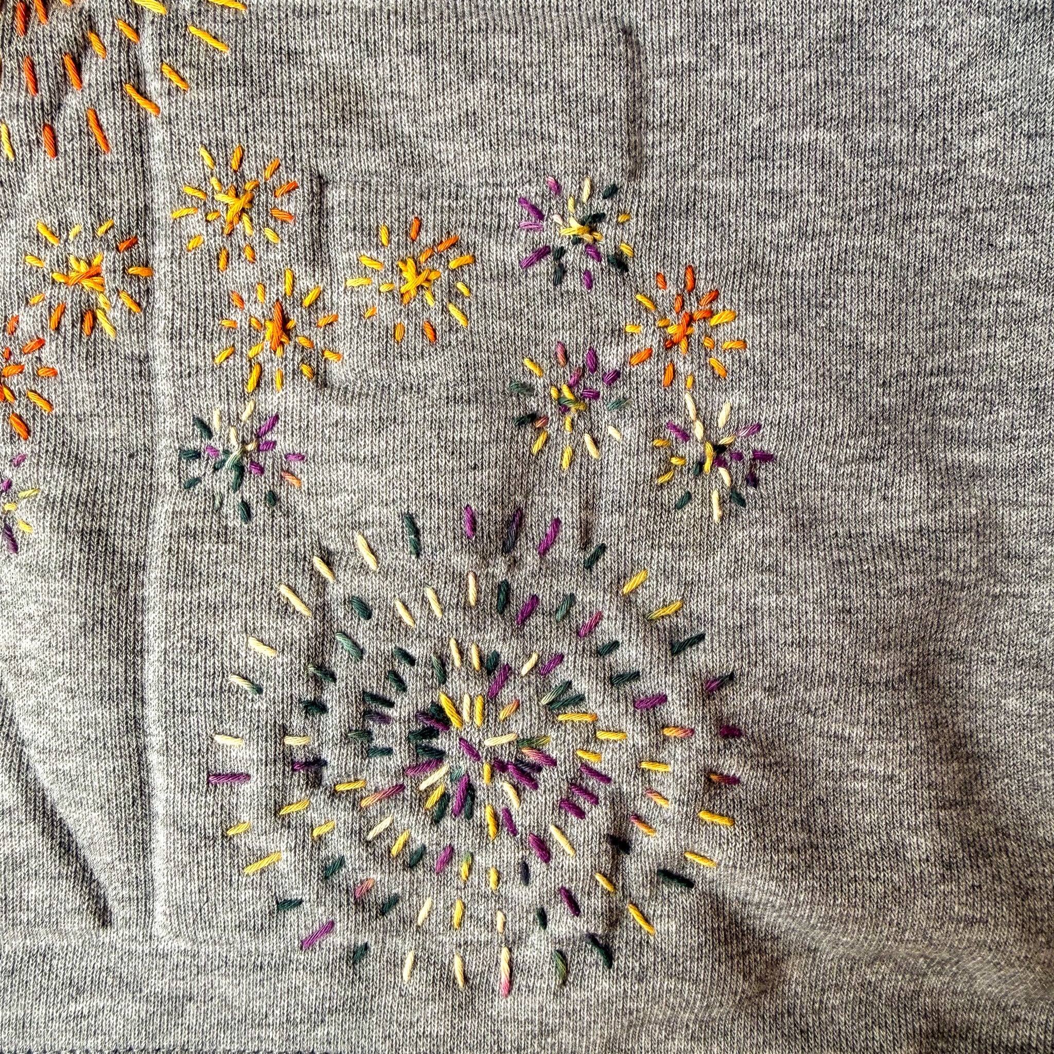 Hanabi (Fire Flowers): Visible Mending Transfers