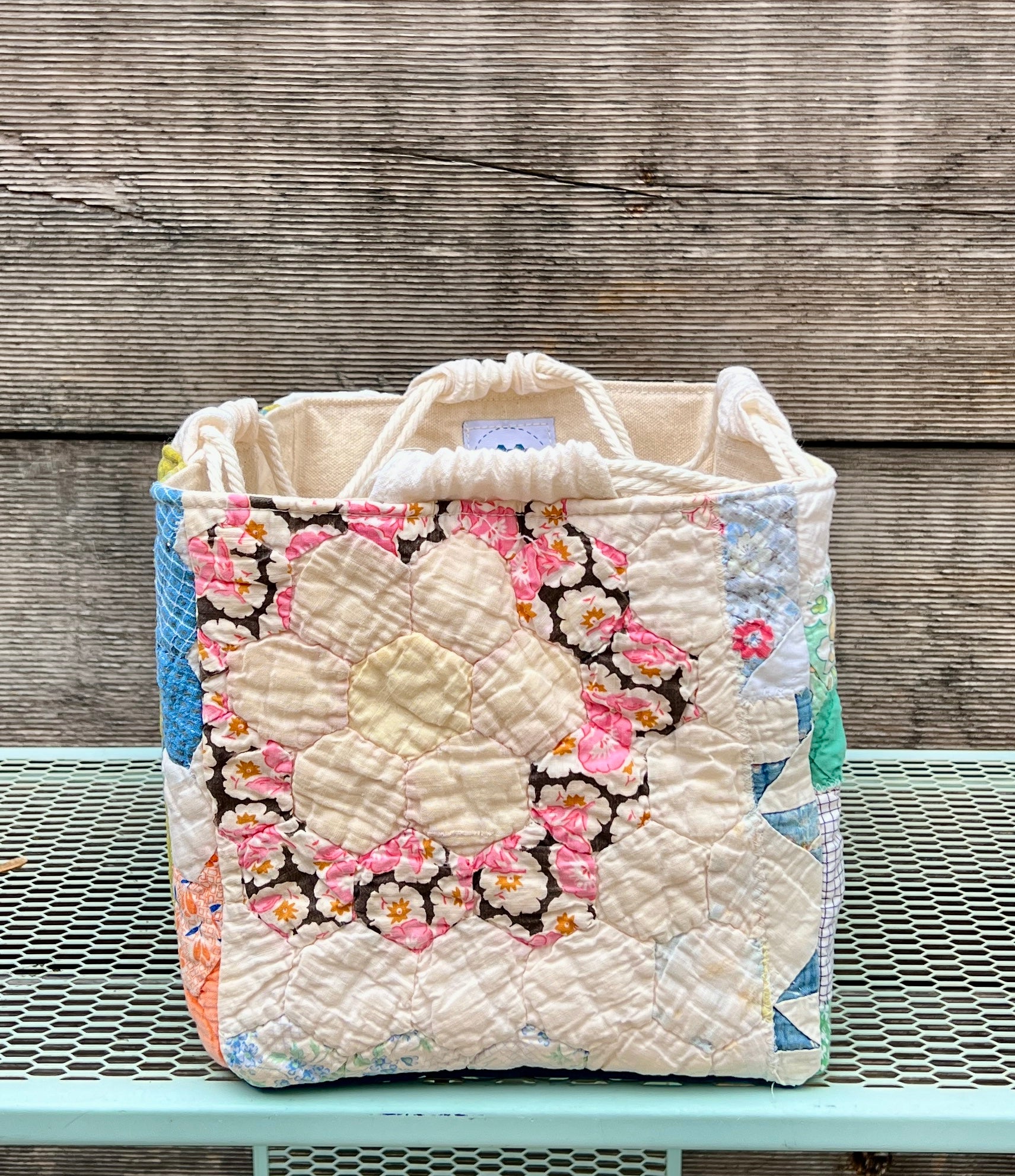 Quilt Komebukuro (Canvas Bottom) #12