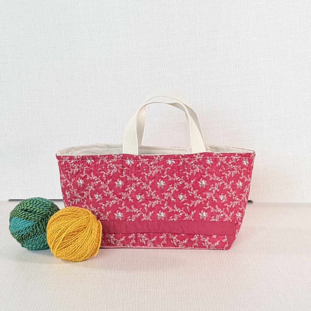 Maker Caddy Large (Pink Log Cabin)