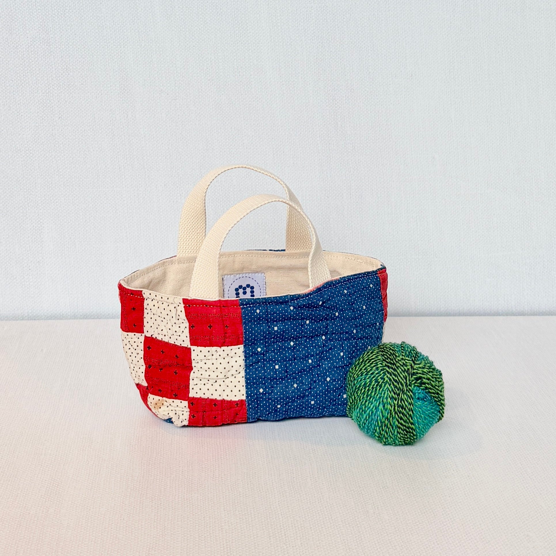 Maker Caddy Small (Indigo 9 Patch)