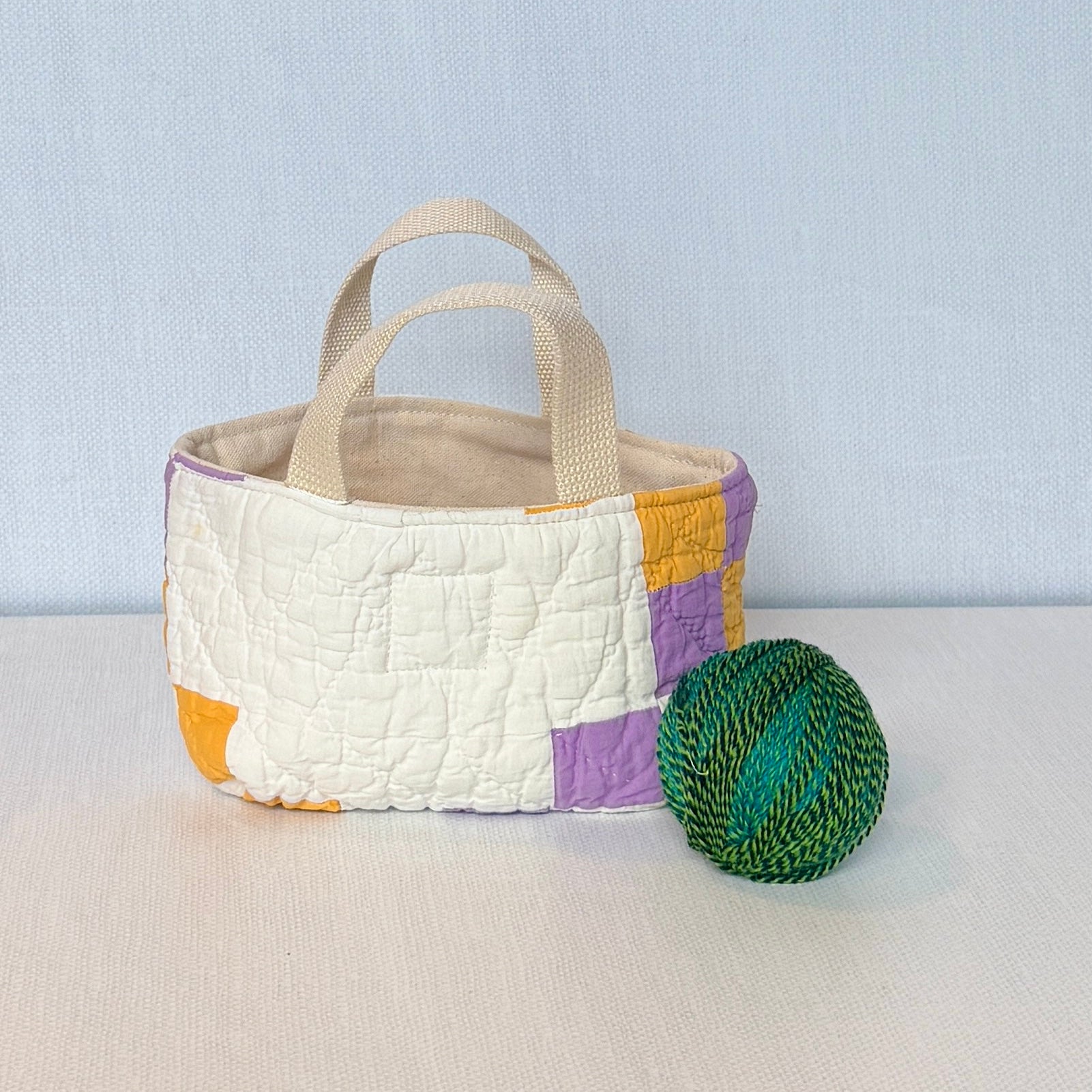 Maker Caddy Small (Gold & Purple Irish Chain)