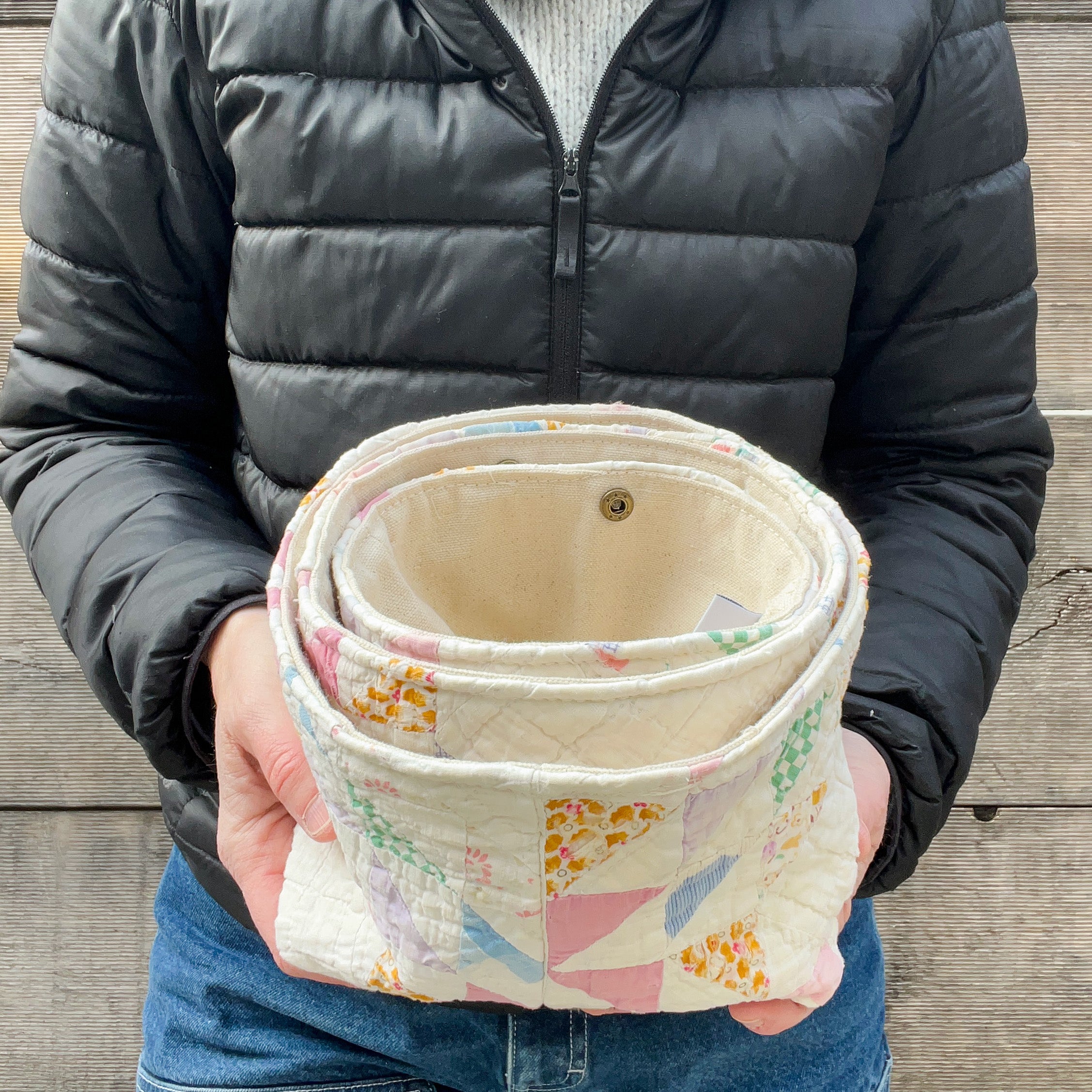 Nesting Bin (Scrappy Bowtie)