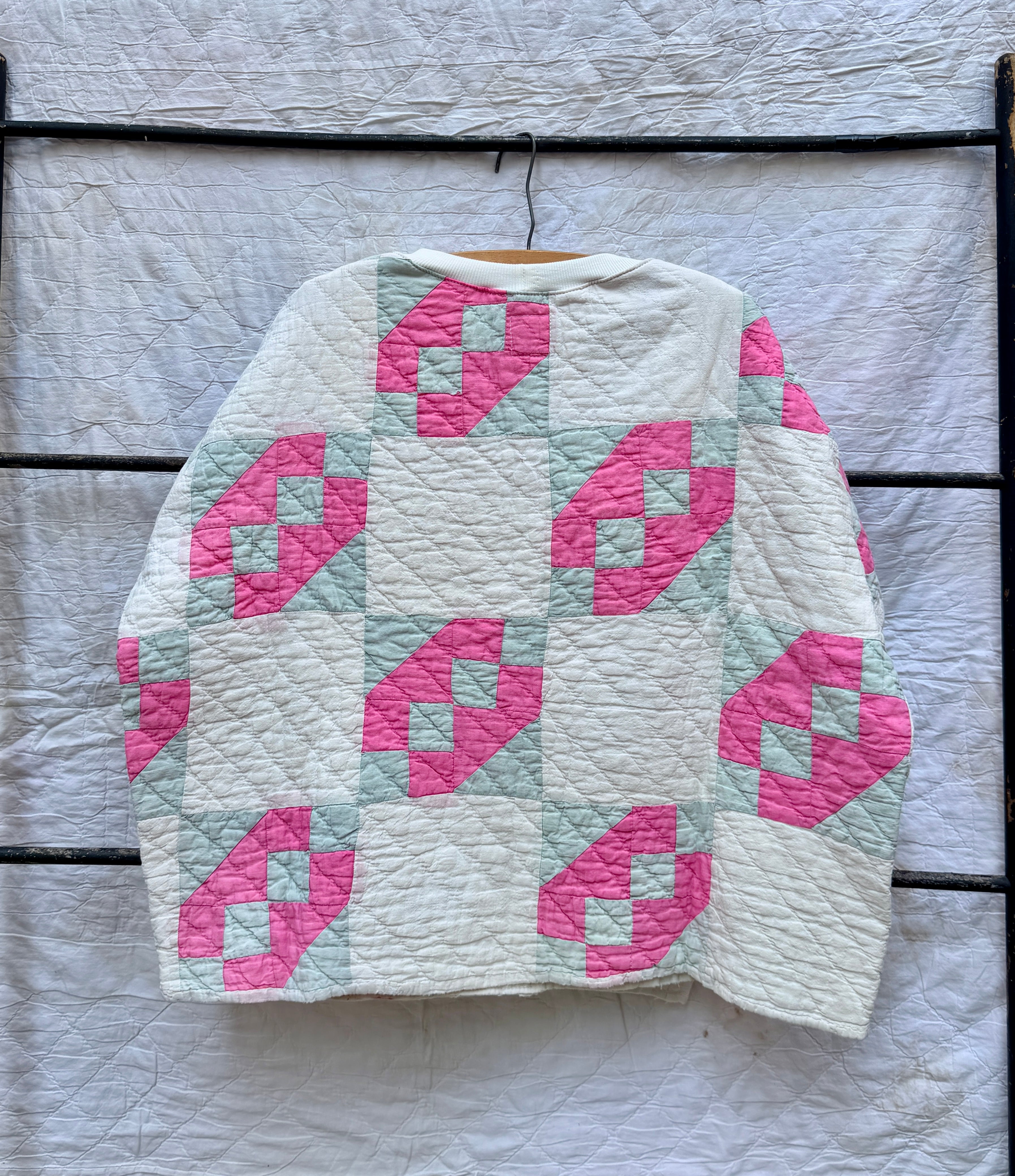 Popover (Pink & Gray Jacob's Ladder)