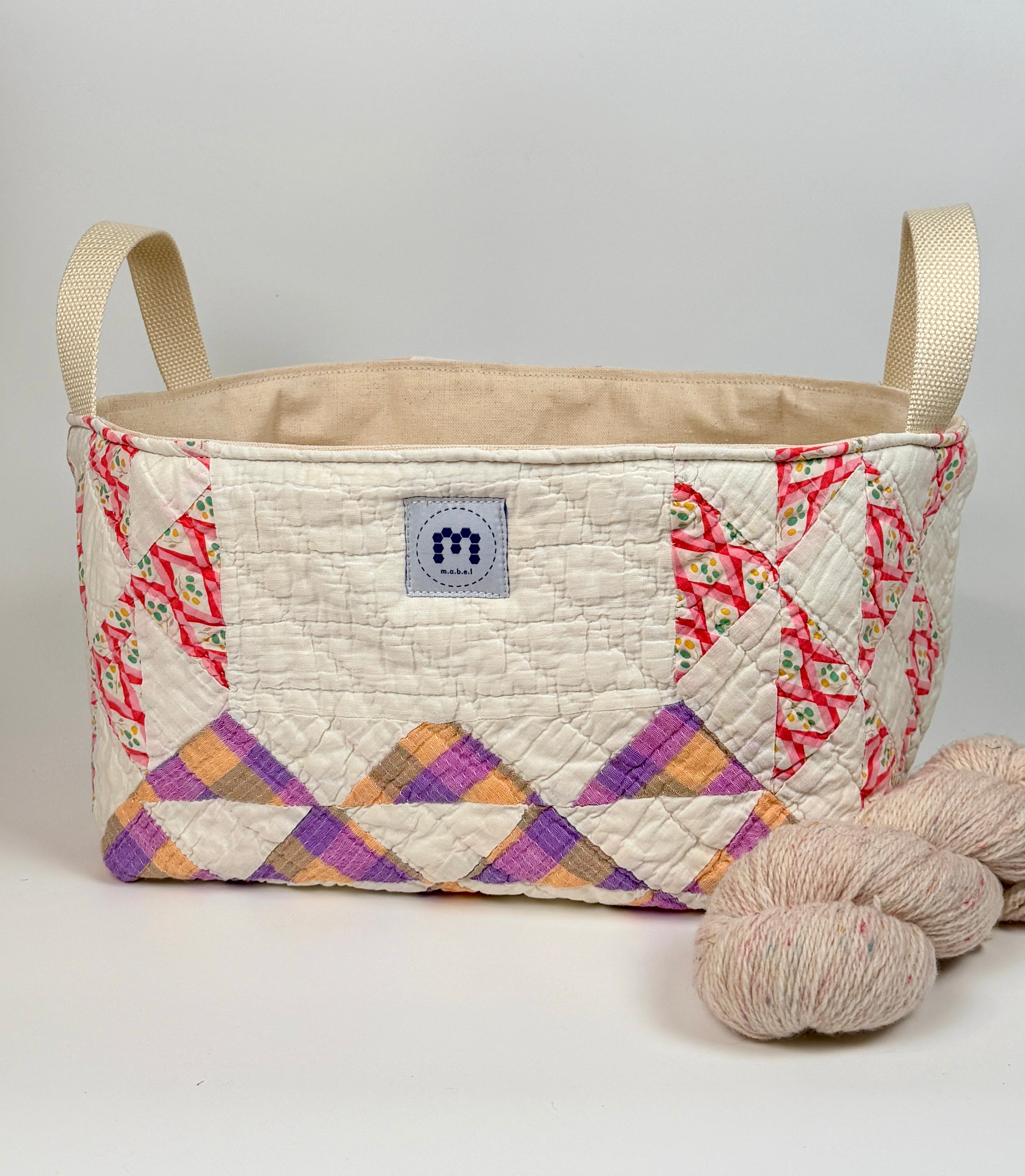 Quilt Basket (Ocean Wave)
