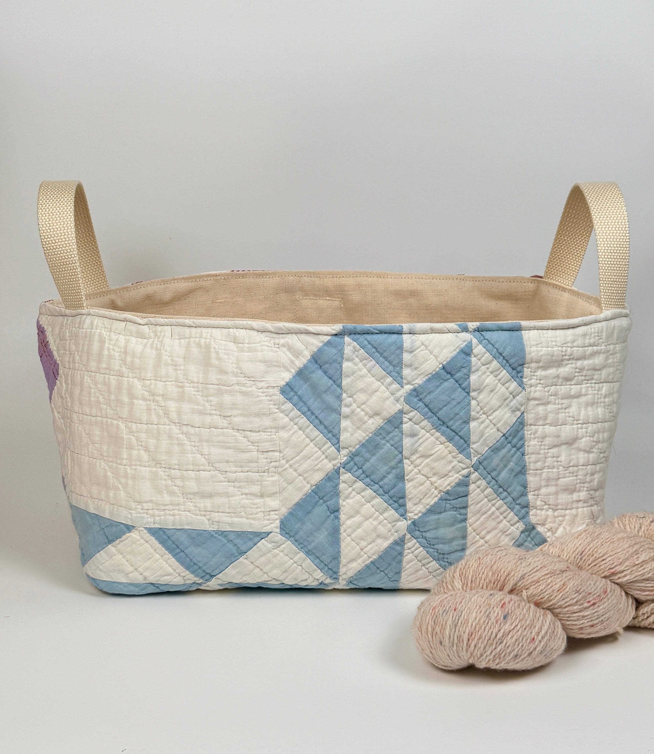 Quilt Basket (Ocean Wave)