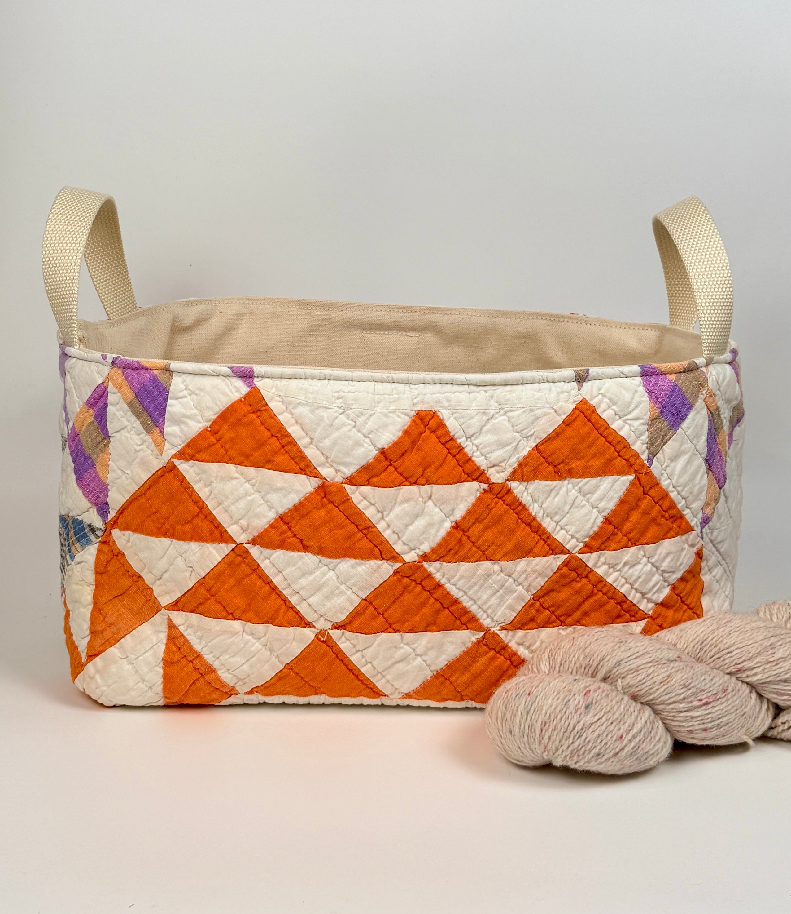Quilt Basket (Ocean Wave)