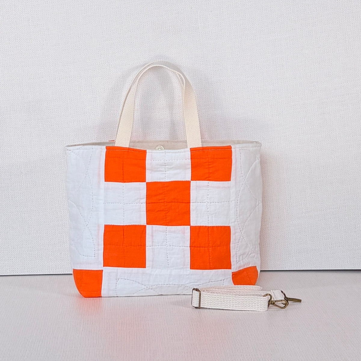 Studio Tote (Orange 9 Patch)