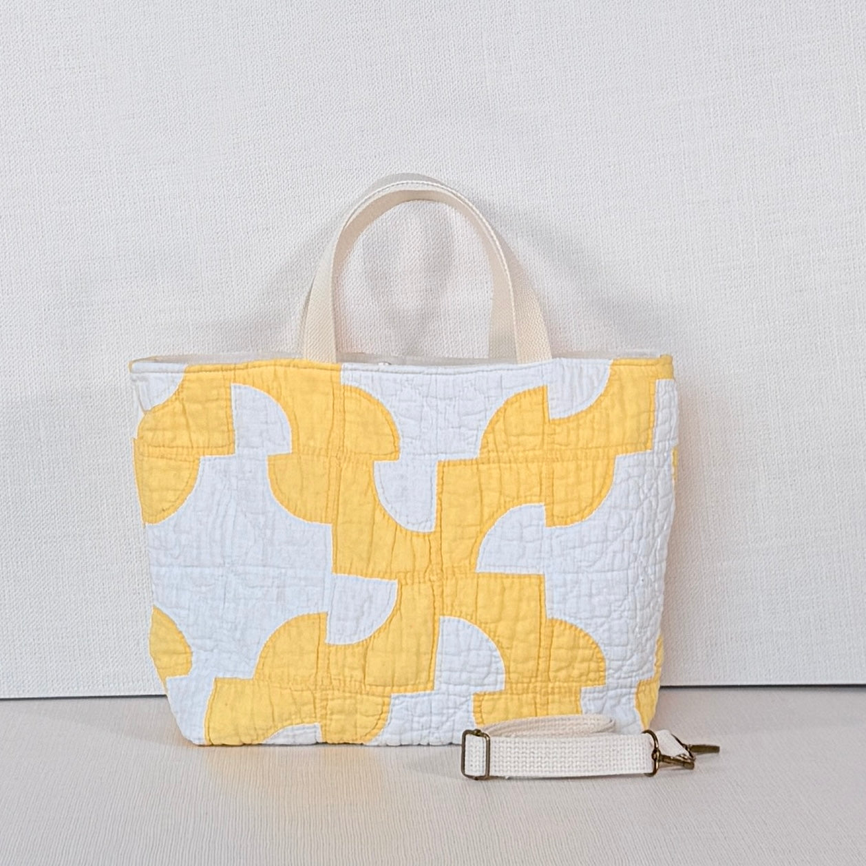 Studio Tote (Yellow Drunkard's Path)