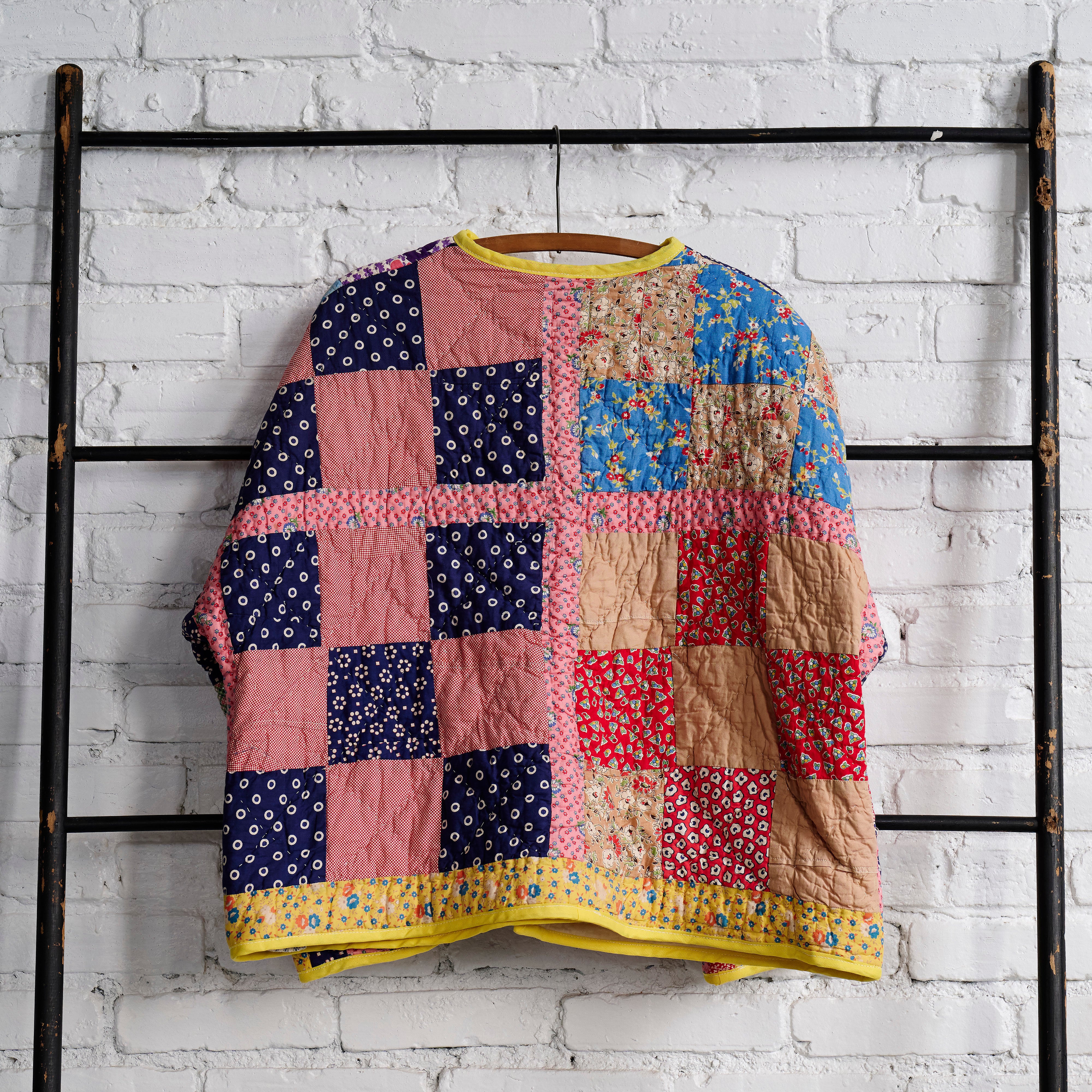 Quilt Cardi (Large 9 Patch)