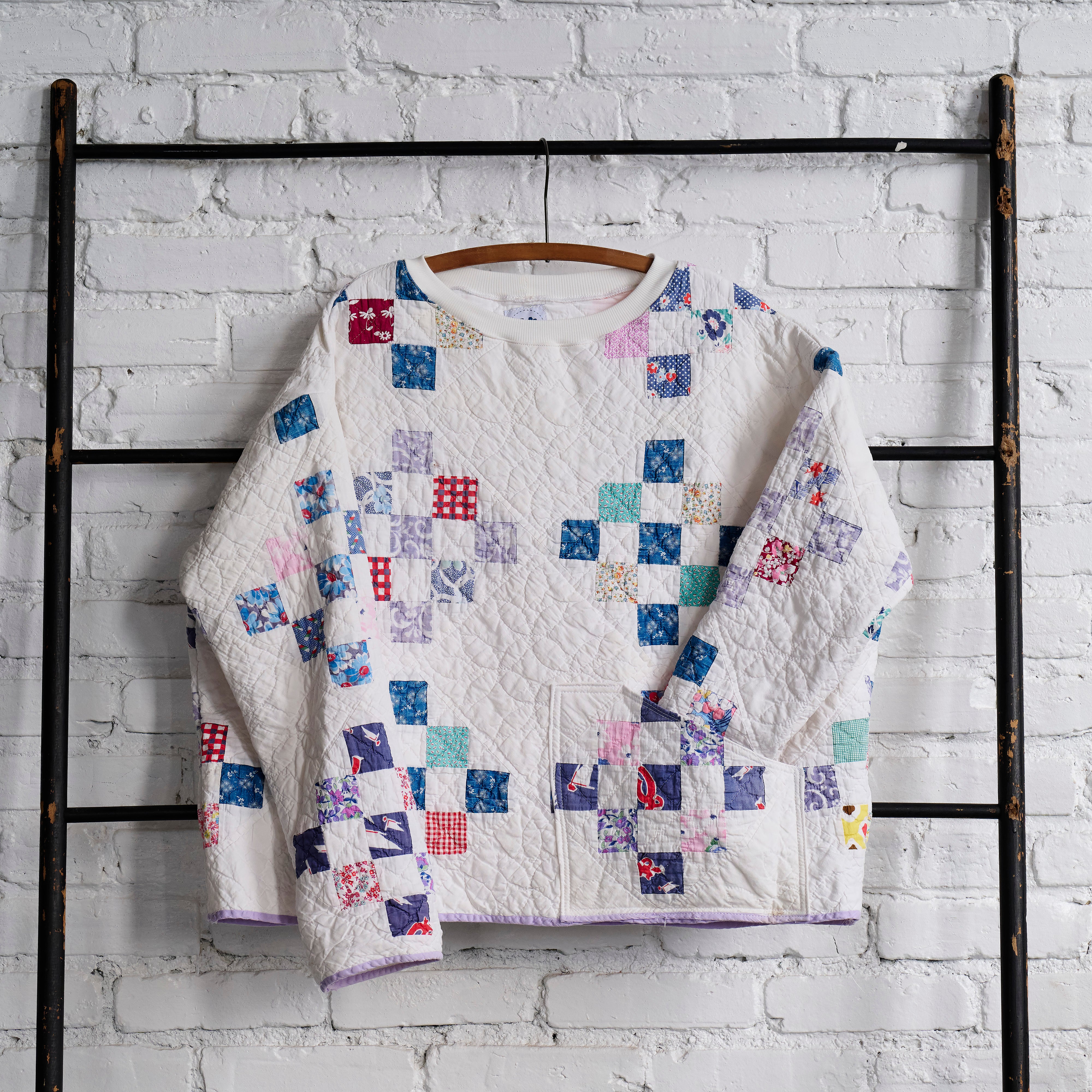 Indigo Nine Patch Popover