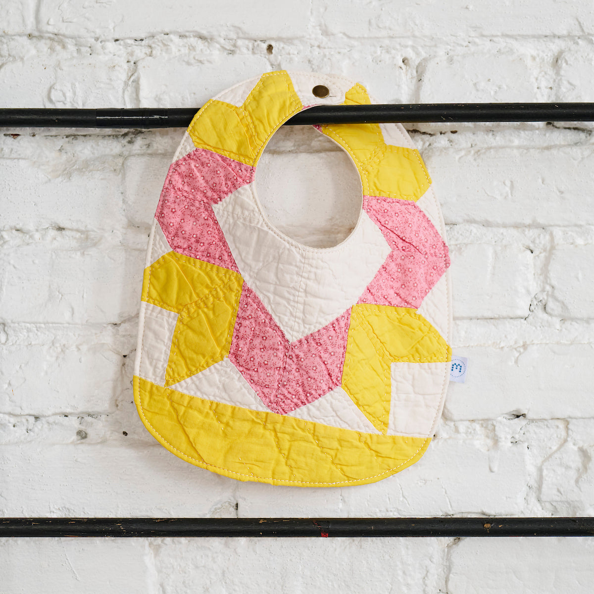Baby Bib (Yellow Crown of Thorns)