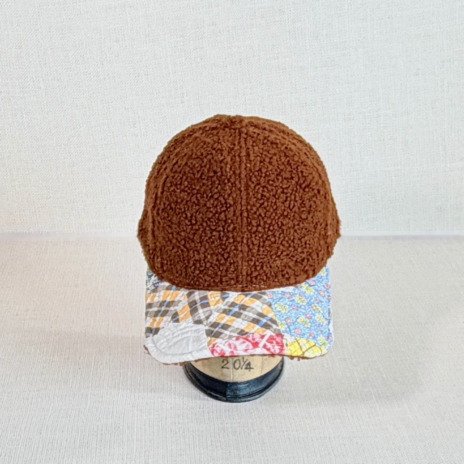 Wooly Quilt Caps (Brown with Bowties)