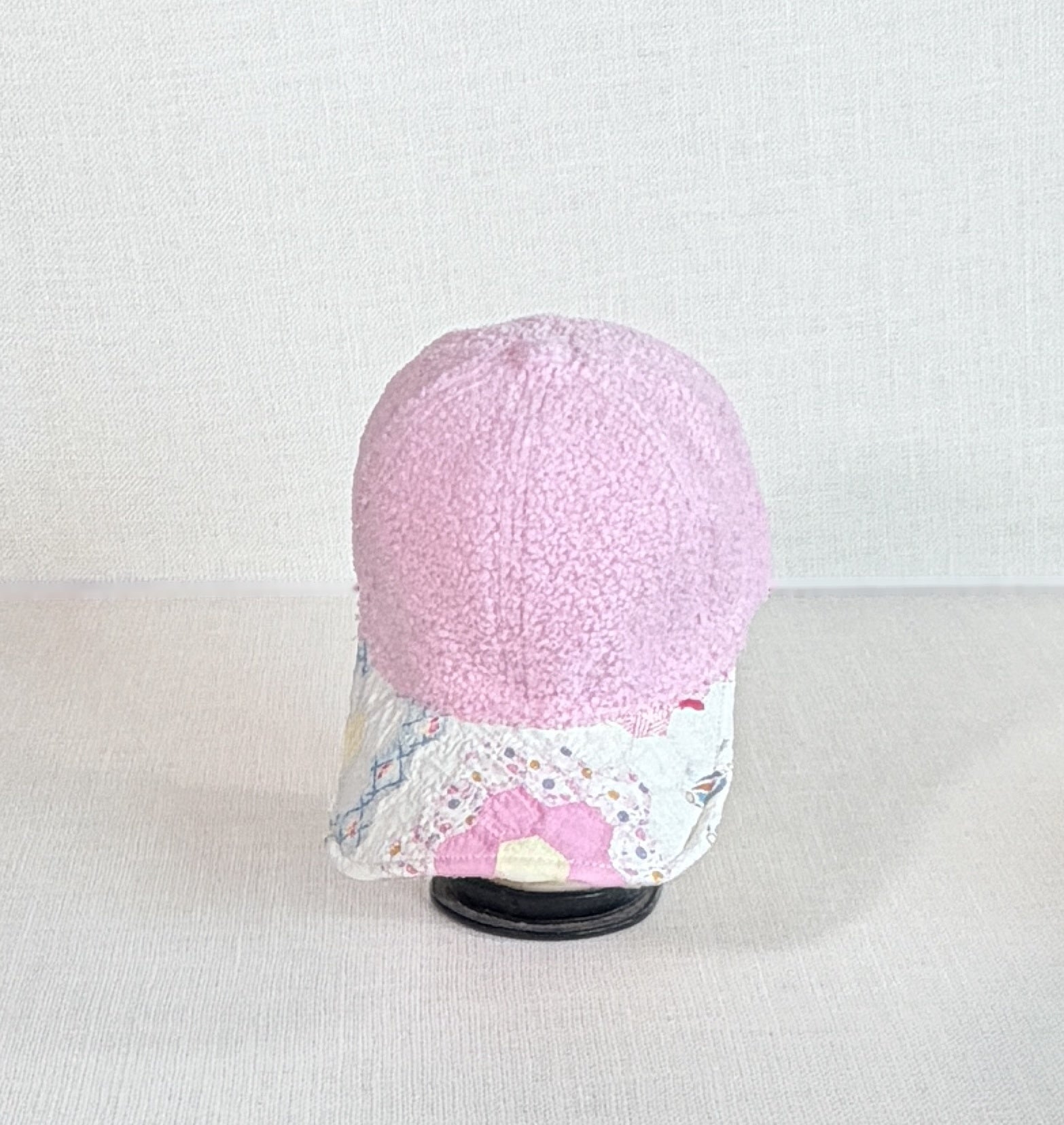 Wooly Quilt Caps (Pink with Grandma's Flower Garden)