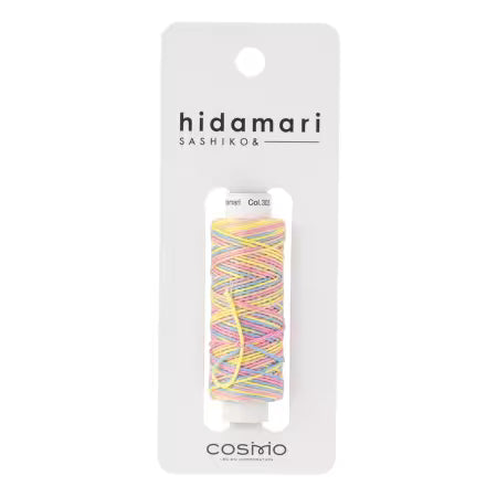 Cosmo Hidamari Sashiko Thread - Rainbow Sorbet