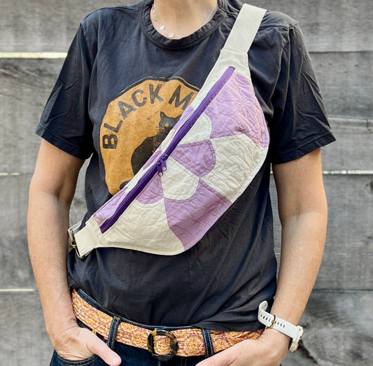 Sling Bag (Purple Hearts & Gizzards)