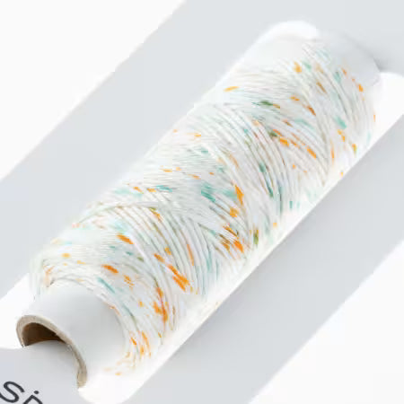 Cosmo Hidamari Sashiko Thread - Orange Blue