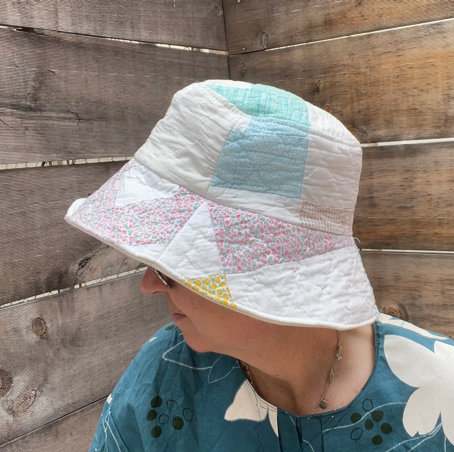 Bucket Hats (Pastel Square in a Square)