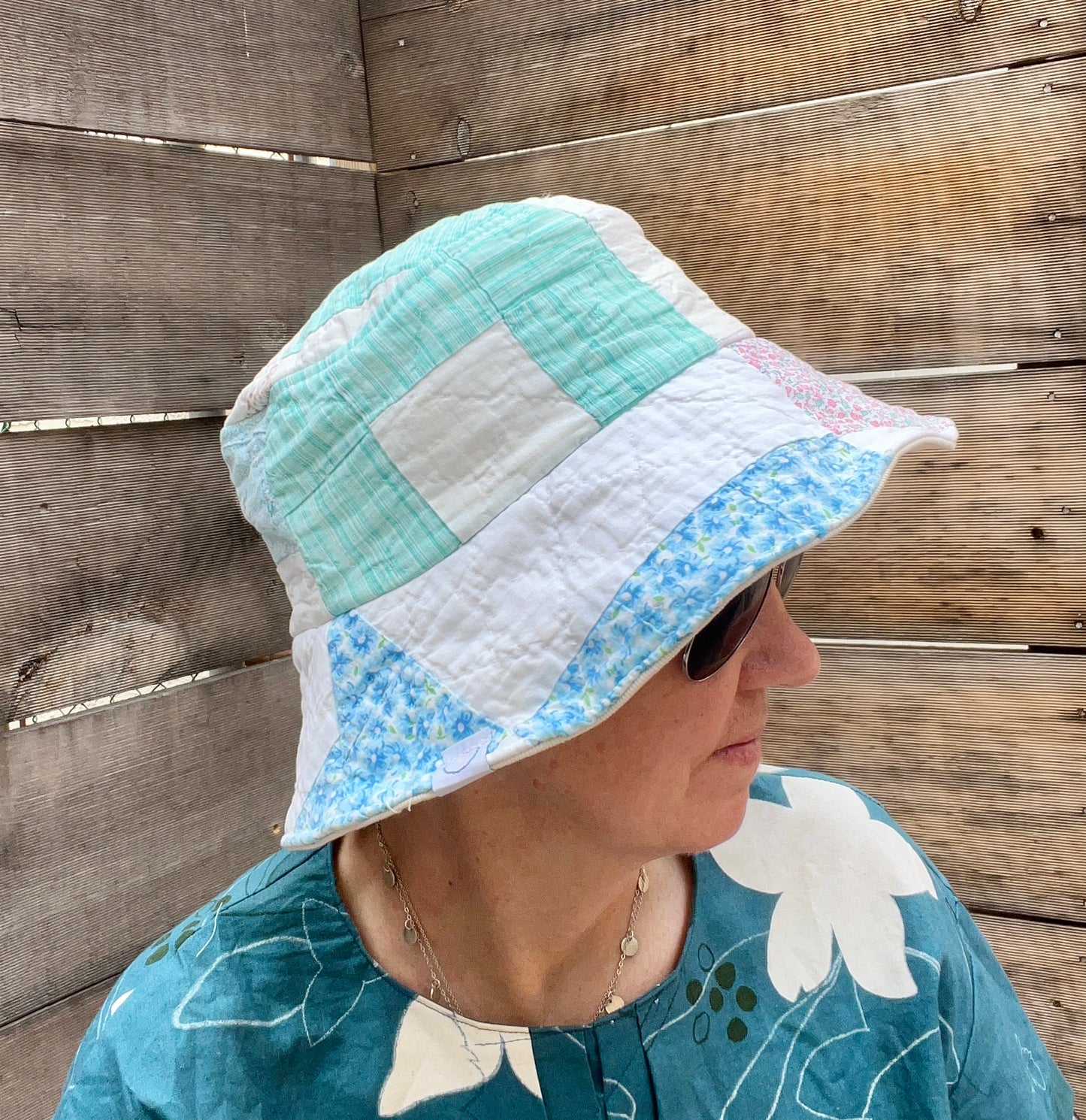 Bucket Hats (Pastel Square in a Square)