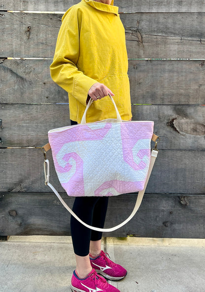 Studio Tote 2.0 - Pink Snail's Trail