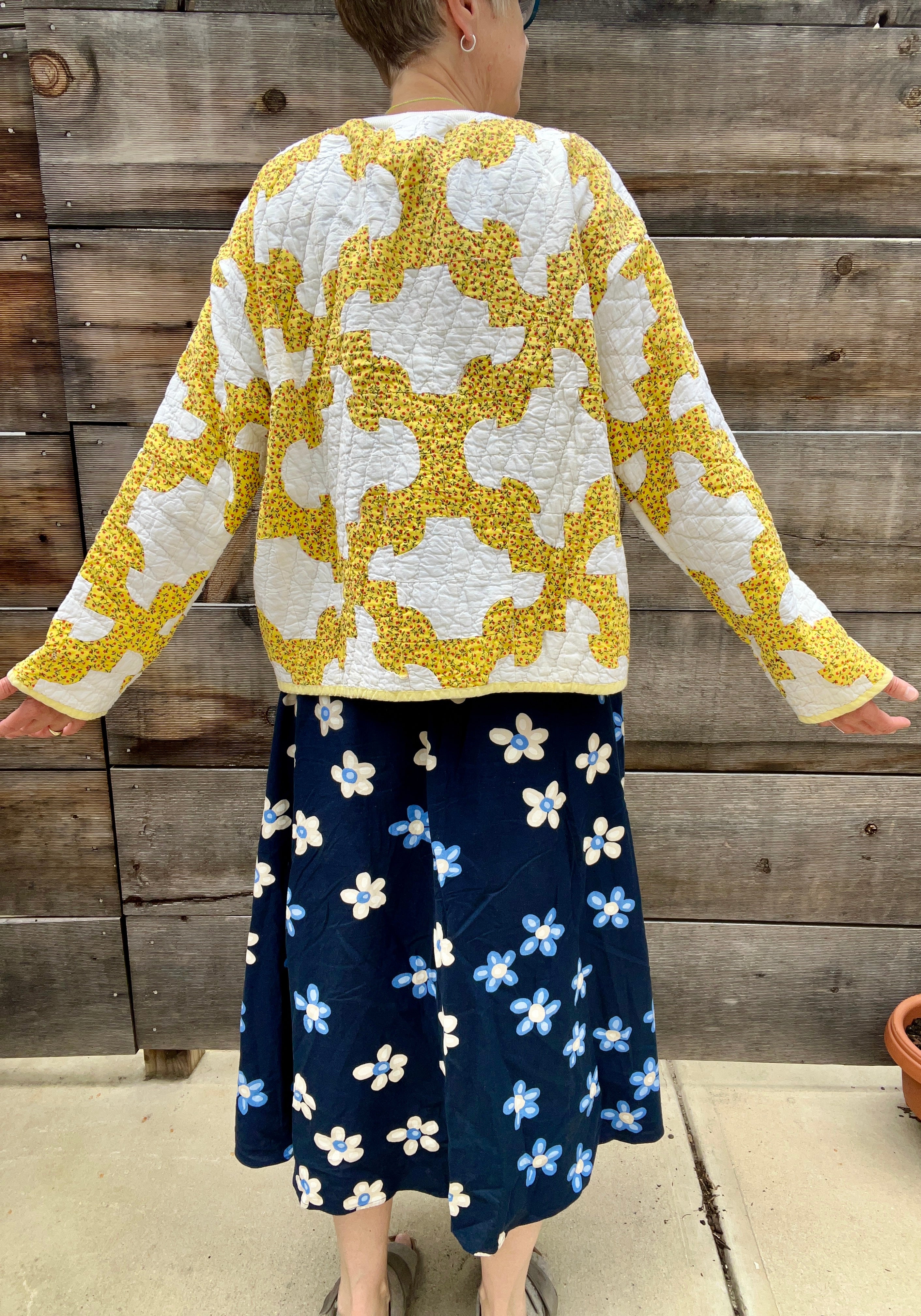 Popover (Mustard Drunkard's Path)