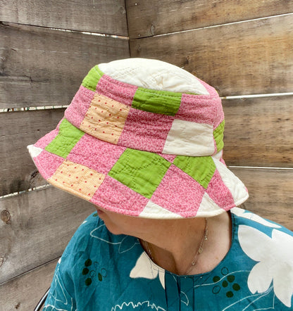 Bucket Hats (Red & Green Irish Chain)