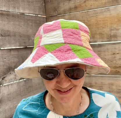 Bucket Hats (Red & Green Irish Chain)