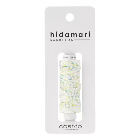 Cosmo Hidamari Sashiko Thread - Yellow Green